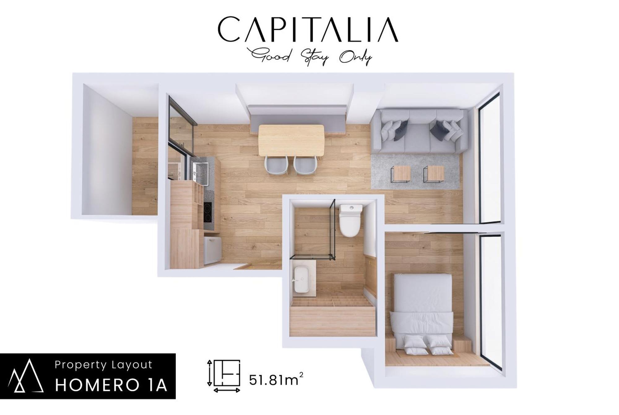 Capitalia - Luxury Apartments - Homero مدينة مكسيكو الغرفة الصورة