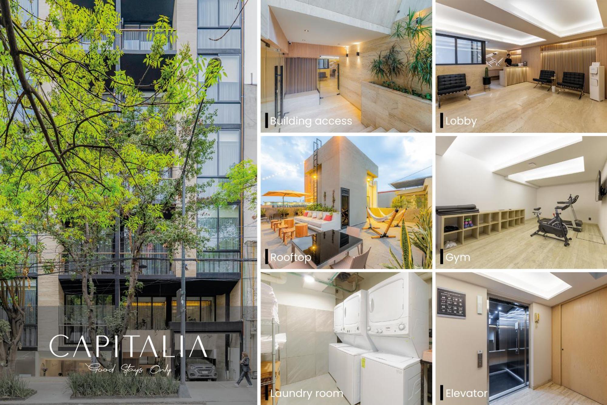Capitalia - Luxury Apartments - Homero مدينة مكسيكو المظهر الخارجي الصورة